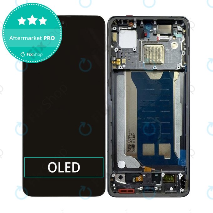 Xiaomi Poco F7 Pro - LCD Kijelző + Érintőüveg + Keret (Black) OLED