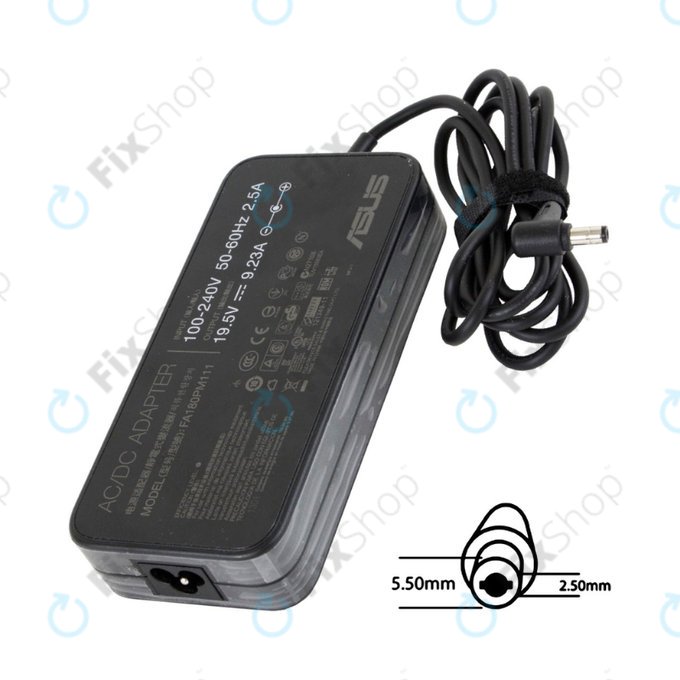 Töltő adapter, Asus, B0A001-00260600, 180W, 19.5V, Genuine Service Pack