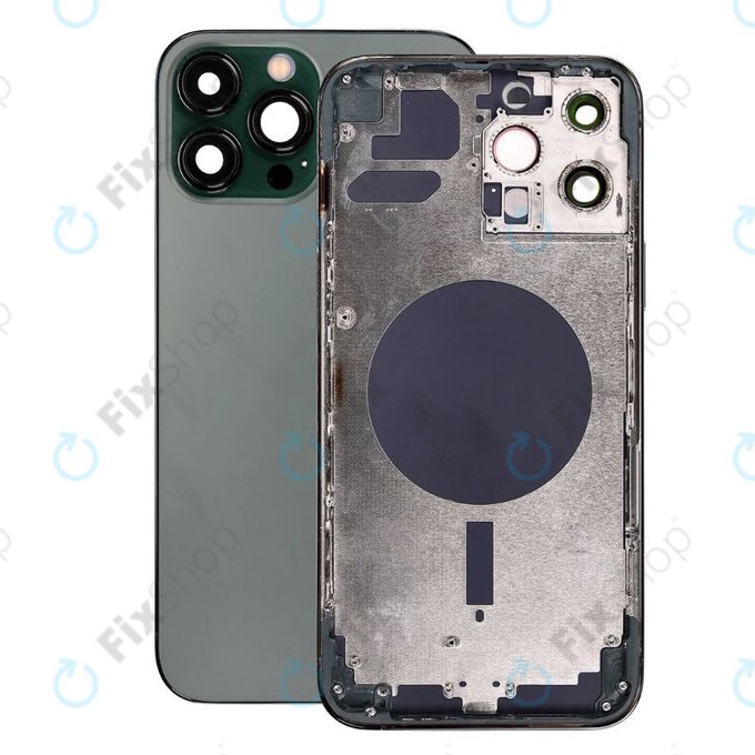 Apple iPhone 13 Pro Max - Hátsó ház (Alpine Green)