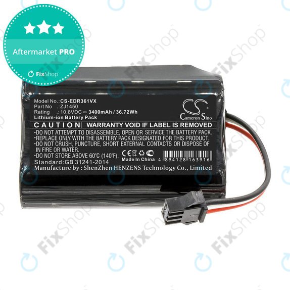 Akkumulátor Ecovacs Deebot Slim, D36, 3400mAh, Li-Ion, 10.8V, ZJ1450, HQ