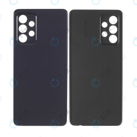 Samsung Galaxy A52s 5G A528B - Akkumulátor Fedőlap (Awesome Black)