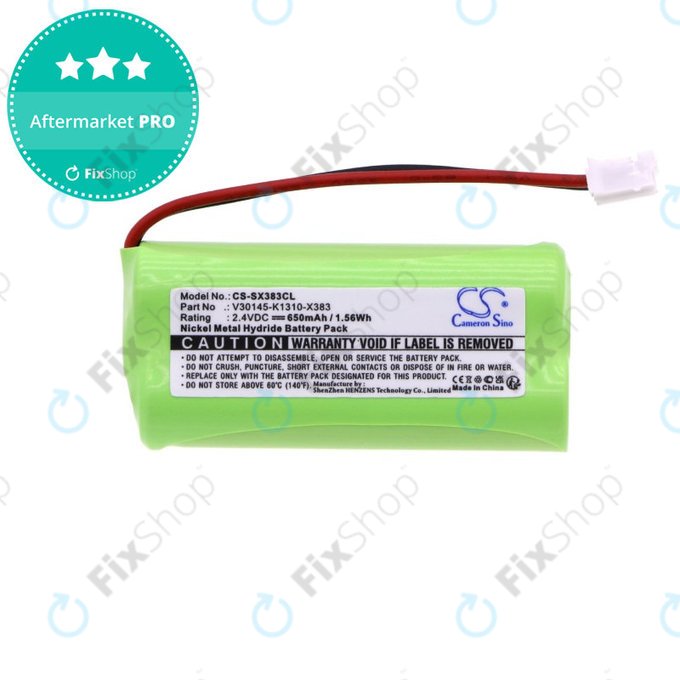 Akkumulátor Gigaset A12, A140, A160, AL140, AS140, 650mAh, Ni-MH, 2.4V, V30145-K1310-X383, HQ
