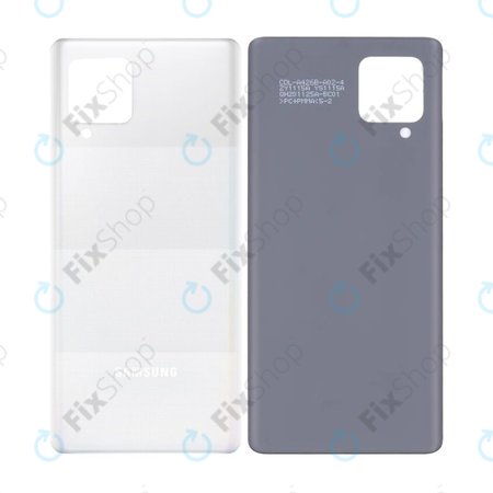 Samsung Galaxy A42 5G A426B - Akkumulátor Fedőlap (Prism Dot White)