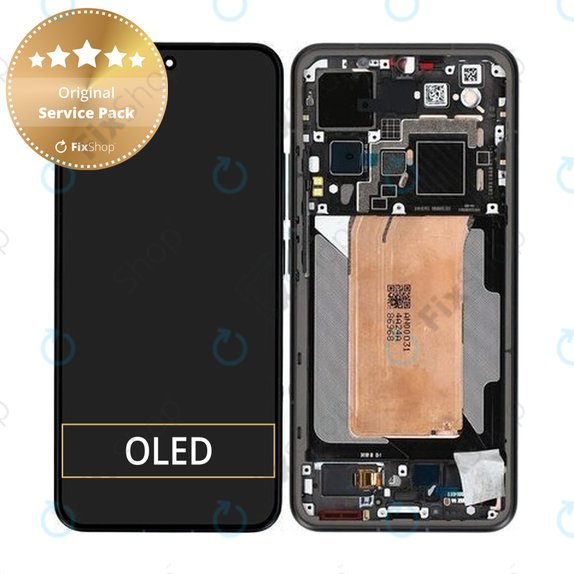 Xiaomi 15 5G - LCD Kijelző + Érintőüveg + Keret (Black) - 560061000O300 Genuine Service Pack