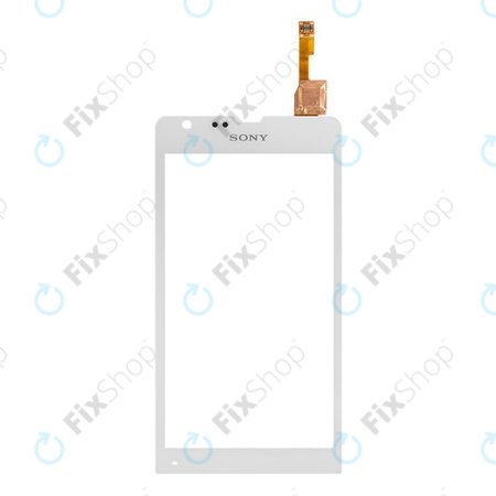 Sony Xperia SP M35H - C5303 - Érintőüveg (Fehér) - 1272-6916 - 01