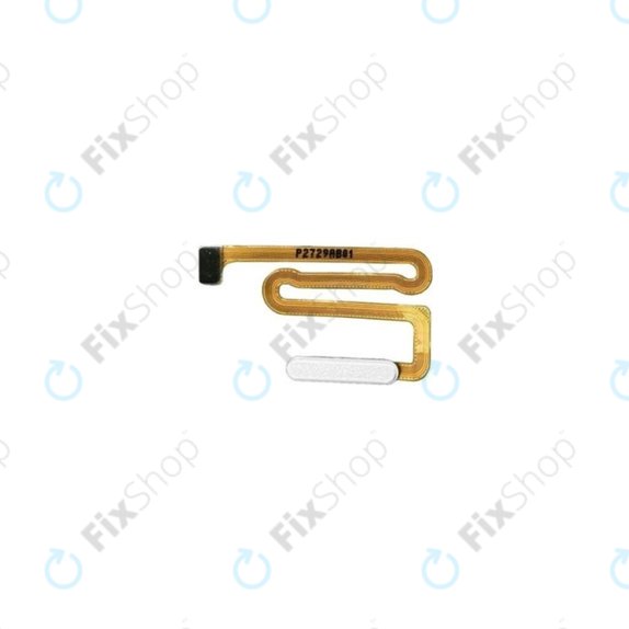 Samsung Galaxy A04S A047F - Ujjlenyomat-érzékelő + Flex Kábel (White) - GH96-15278B Genuine Service Pack