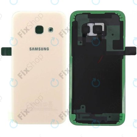 Samsung Galaxy A3 A320F (2017) - Akkumulátor Fedőlap (Gold Sand) - GH82-13636B Genuine Service Pack