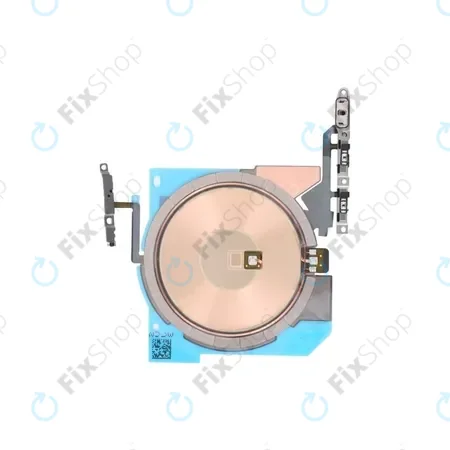 Apple iPhone 14 Pro Max - Vezeték Nélküli Töltő Chip + Bekapcsoló Gomb + Hangerő Gomb Flex Kábel + NFC