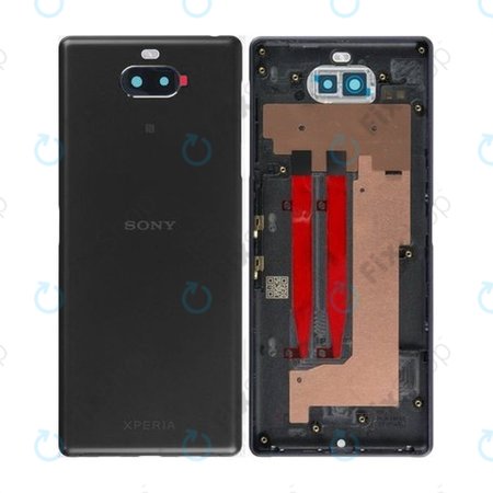Sony Xperia 10 - Akkumulátor Fedőlap (Black) - 78PD0300010 Genuine Service Pack