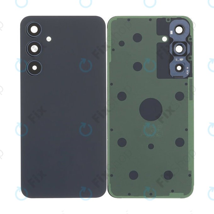 Samsung Galaxy A35 A356B - Akkumulátor Fedőlap Komplett (Navy Blue)
