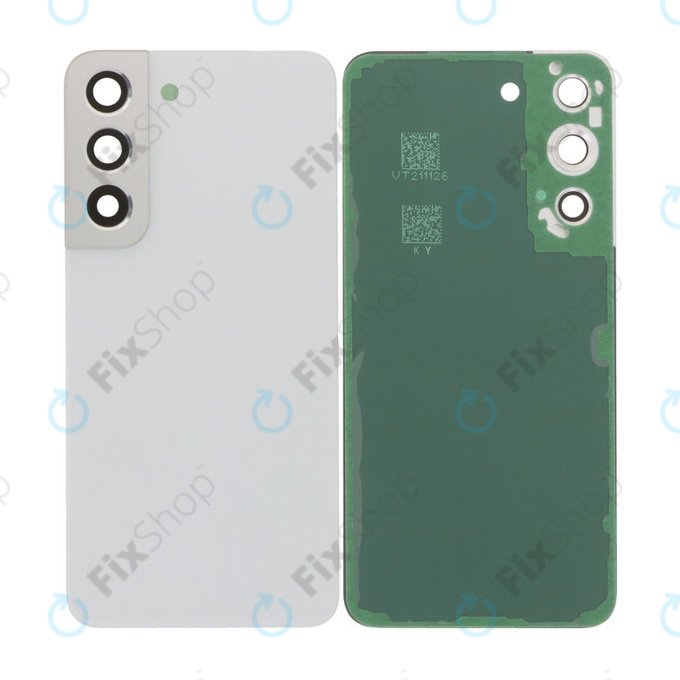 Samsung Galaxy S22 S901B - Akkumulátor Fedőlap Komplett (White)
