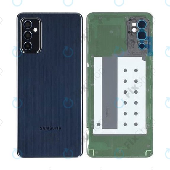 Samsung Galaxy M52 5G M526B - Akkumulátor Fedőlap (Black) - GH82-27061A Genuine Service Pack