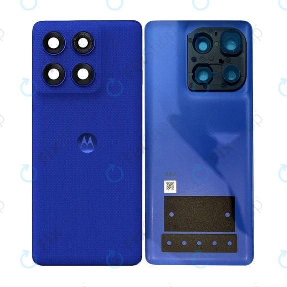 Motorola Edge 60 Pro - Akkumulátor Fedőlap (Dazzling Blue) - 5D68C30059 Genuine Service Pack
