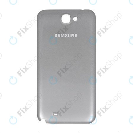 Samsung Galaxy Note 2 N7100 - Akkumulátor Fedőlap (Titanium Gray) - GH98-24445B Genuine Service Pack