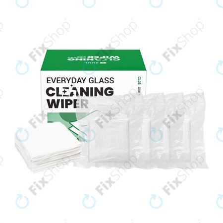 Szöszmentes üvegtisztító kendő, 2UUL CL05, 4x100db/doboz
