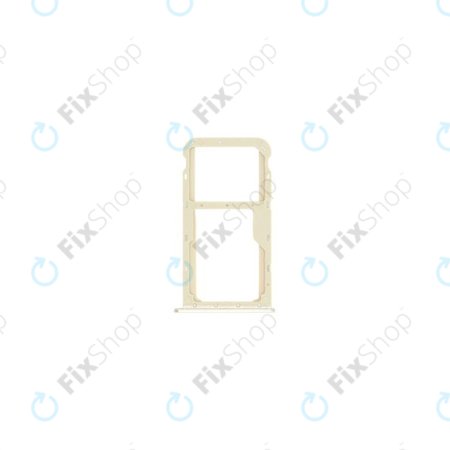 Huawei Honor 7X BND-L21 - SIM Adapter (Gold) - 51661GHW Genuine Service Pack