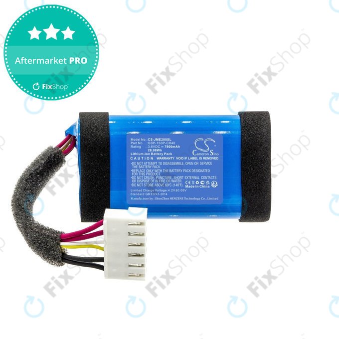 Akkumulátor JBL Charge Essential 2, 7800mAh, Li-Ion, 3.6V, GSP-1S3P-CH40, HQ