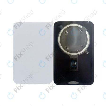 Hátsó üveg MagSafe mágnessel iPhone 17 Pro, Silver