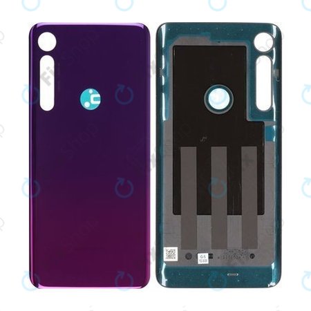 Motorola One Macro - Akkumulátor Fedőlap (Ultra Violet) - 5S58C15583, 5S58C15393, 5S58C18126 Genuine Service Pack