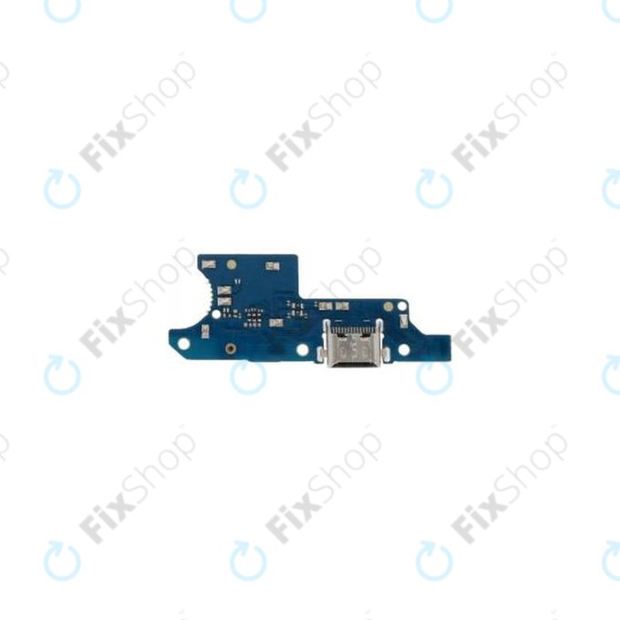 Motorola Moto E7 Power - Töltő Csatlakozó + PCB Alaplap - 5P68C18240 Genuine Service Pack
