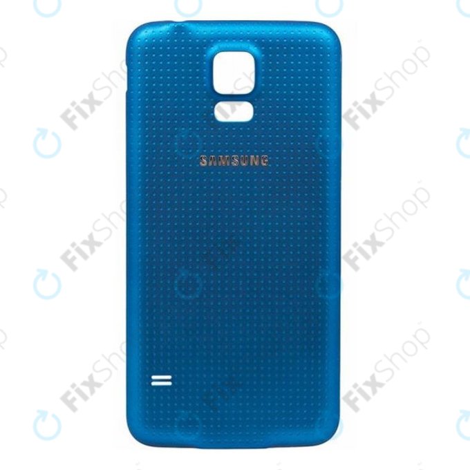 Samsung Galaxy S5 G900F - Akkumulátor Fedőlap (Electric Blue)