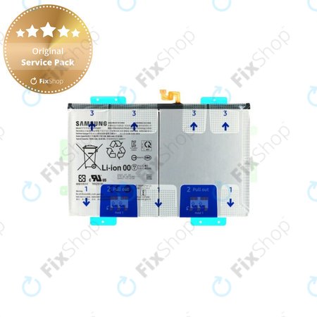 Samsung Galaxy Tab S9 FE+ X610, X616B, S9+ X810, X816B - Akkumulátor Li-Ion Akku EB-BX818ABY 10090mAh - GH82-32756A, GH82-31907A Genuine Service Pack