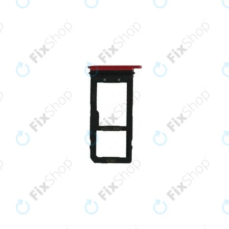 HTC U11 - SIM/SD Adapter (Piros) - 72H0A145-05M