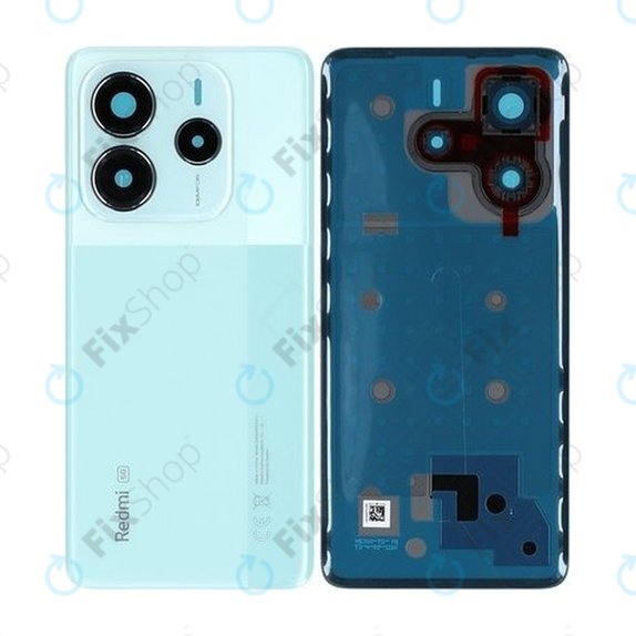 Xiaomi Redmi Note 14 5G 24094RAD4G - Akkumulátor Fedőlap (Coral Green) - 56002500O1700 Genuine Service Pack