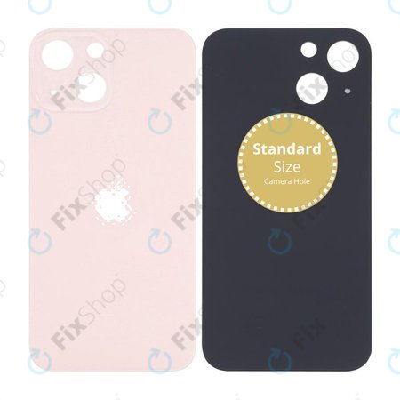 Apple iPhone 13 Mini - Hátsó Ház Üveg (Pink)