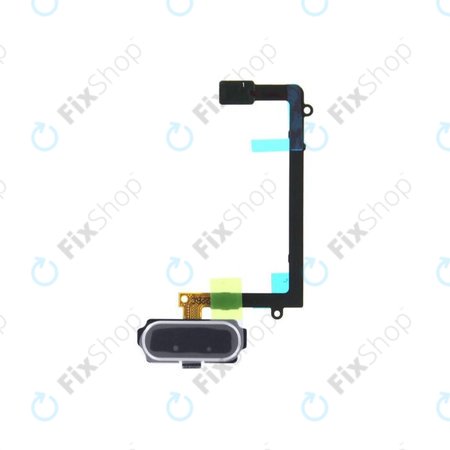 Samsung Galaxy S6 Edge G925F - Kezdőlap gomb (Black Sapphire) - GH96-08253A Genuine Service Pack