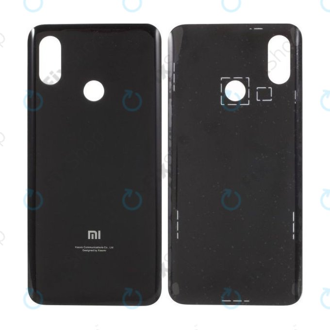 Xiaomi Mi 8 - Akkumulátor Fedőlap (Black)