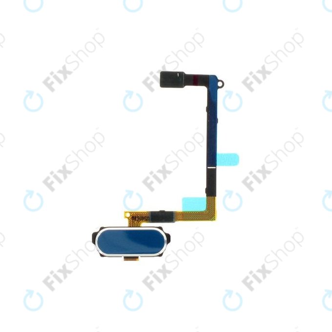 Samsung Galaxy S6 G920F - Otthoni gombok + Rugalmas kábel (Blue Topaz) - GH96-08166D Genuine Service Pack