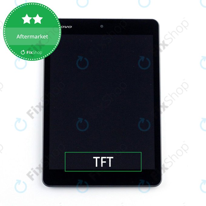 Lenovo Miix 3 - 830 80JB - LCD Kijelző + Érintőüveg + Keret (Black) TFT