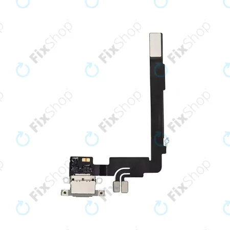 Apple iPhone 16 Pro Max - Töltő Csatlakozó + Flex Kábel (Natural Titanium)