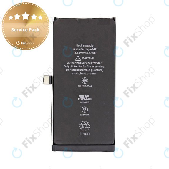Akkumulátor iPhone 12 Mini, 2227mAh, A2471, Service Pack