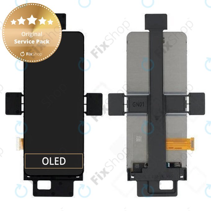 Samsung Galaxy Z Flip 7 FE F761B - LCD Kijelző + Érintőüveg - GH82-37735A Genuine Service Pack