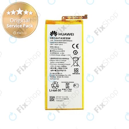 Huawei P8 - Akkumulátor 2680mAh HB3447A9EBW - 24021854, 24021835