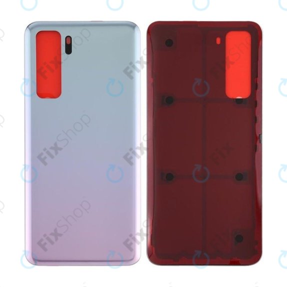 Huawei P40 Lite 5G - Akkumulátor Fedőlap (Space Silver)