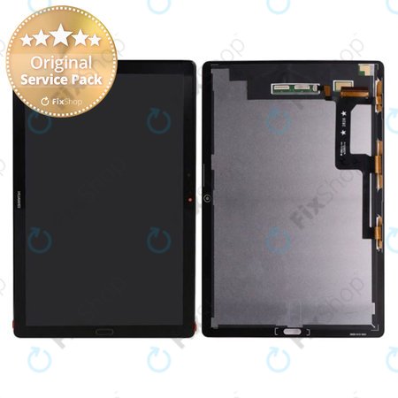 Huawei MediaPad M5 Pro 10.8 - LCD Kijelző + Érintőüveg (Space Gray) - 02351WNY