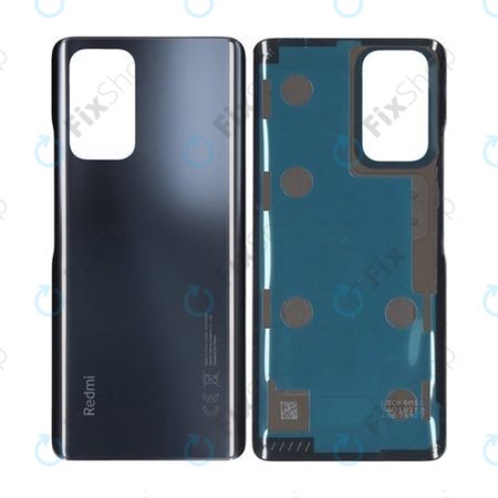 Xiaomi Redmi Note 10 Pro - Akkumulátor Fedőlap (Onyx Gray) - 55050000US4J Genuine Service Pack