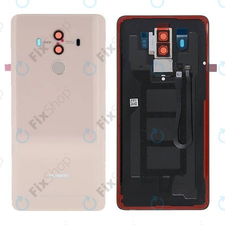 Huawei Mate 10 Pro BLA-L29 - Akkumulátor fedőlap + Ujjlenyomat-érzékelő ujj (Pink) - 02351RVV Genuine Service Pack