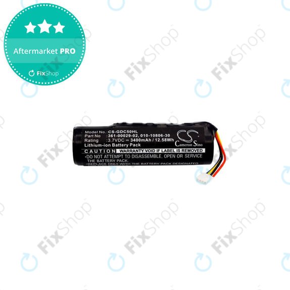 Garmin Alpha 100, DC50, GAA002, GAA003, GAA004, T5, TT10, TT15 - Akkumulátor 010-10806-30, 010-11828-03, 361-00029-02 3400mAh HQ