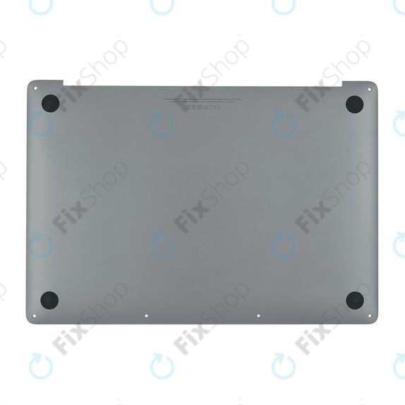 Apple MacBook Pro 15" A1990 (2018 - 2019) - Alsó Fedőlap (Space Gray)