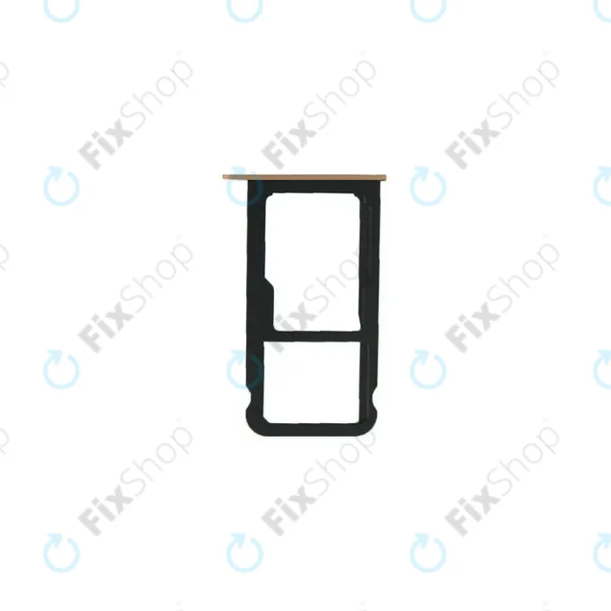 Huawei P10 Lite - SIM Adapter (Gold) - 51661EPG Genuine Service Pack