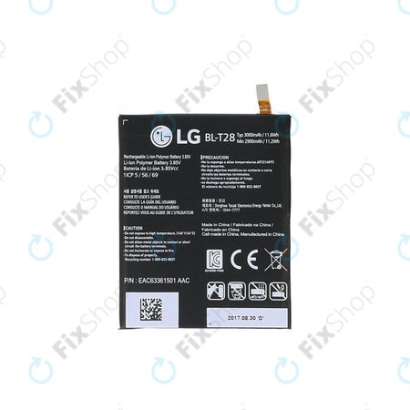 LG Q8 H970 - Akkumulátor BL-T28 3000 mAh - EAC63361501