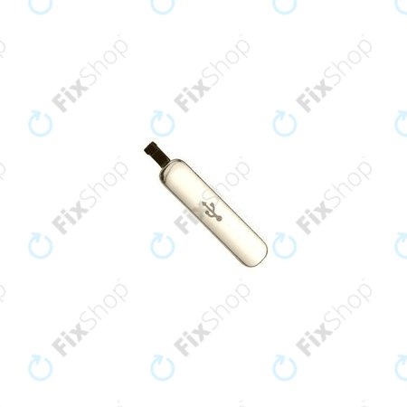 Samsung Galaxy S5 G900F - USB töltőcsatlakozó fedele (Copper Gold)