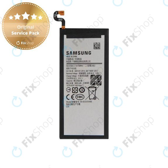 Samsung Galaxy S7 Edge G935F - Akkumulátor EB-BG935ABE 3600mAh - GH43-04575A, GH43-04575B Genuine Service Pack