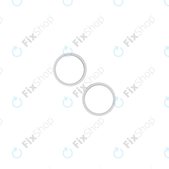 Apple iPhone 14, 14 Plus - Hátsó Kamera Csúszkája (Starlight) - 2db