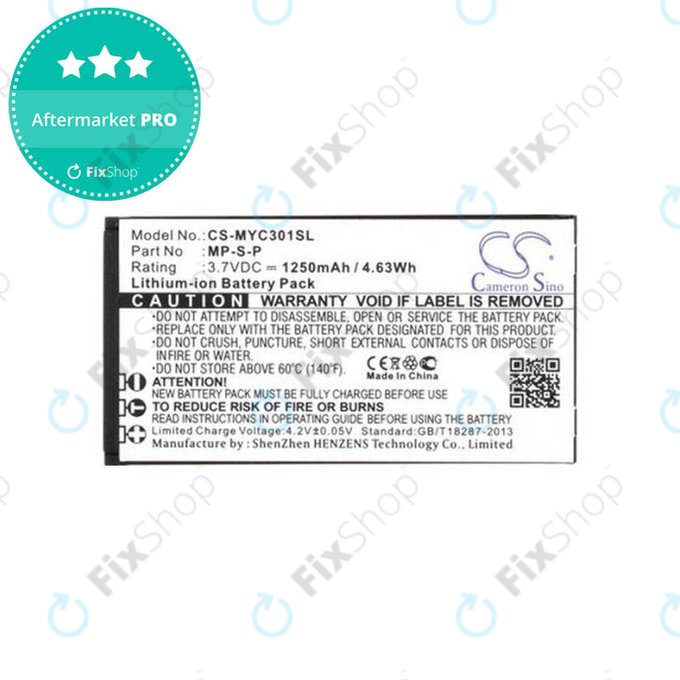 myPhone 3010 Classic - Akkumulátor MP-S-P 1250mAh HQ