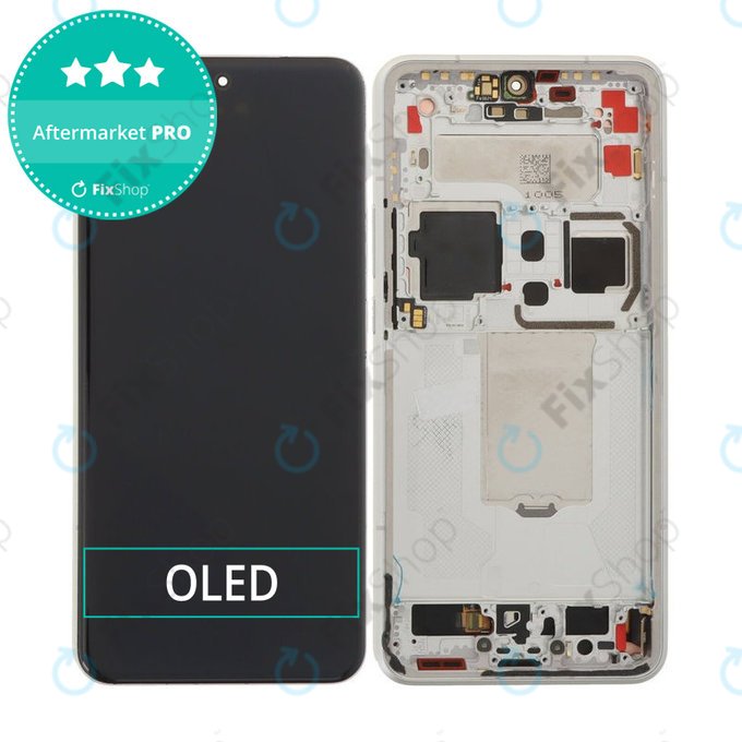 Xiaomi 15 Ultra 5G - LCD Kijelző + Érintőüveg + Keret (White) OLED